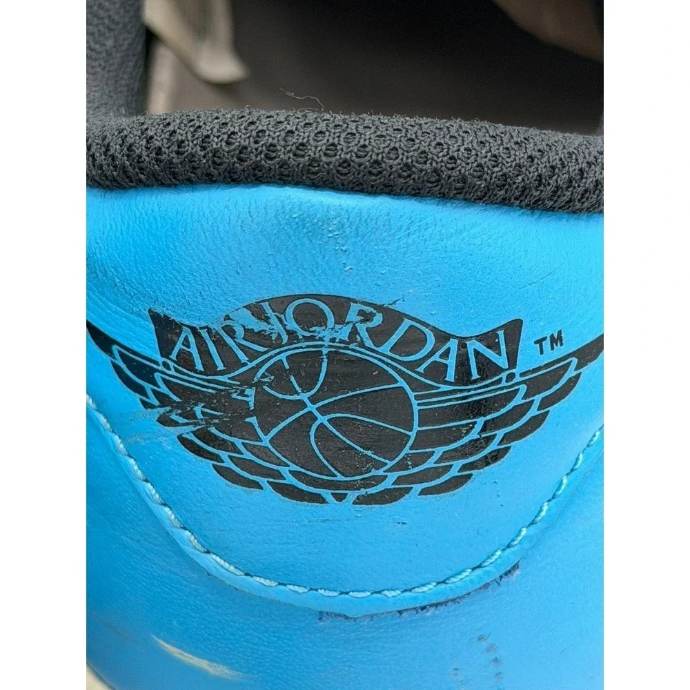 Air Jordan 1 Retro Low OG UNC Dark Powder Blue Men's Size 11 CZ0790-104